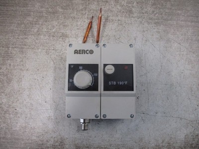 Jumo Aerco Temperature Controller 603070/0170-5 32-199°F 24V 4A Used