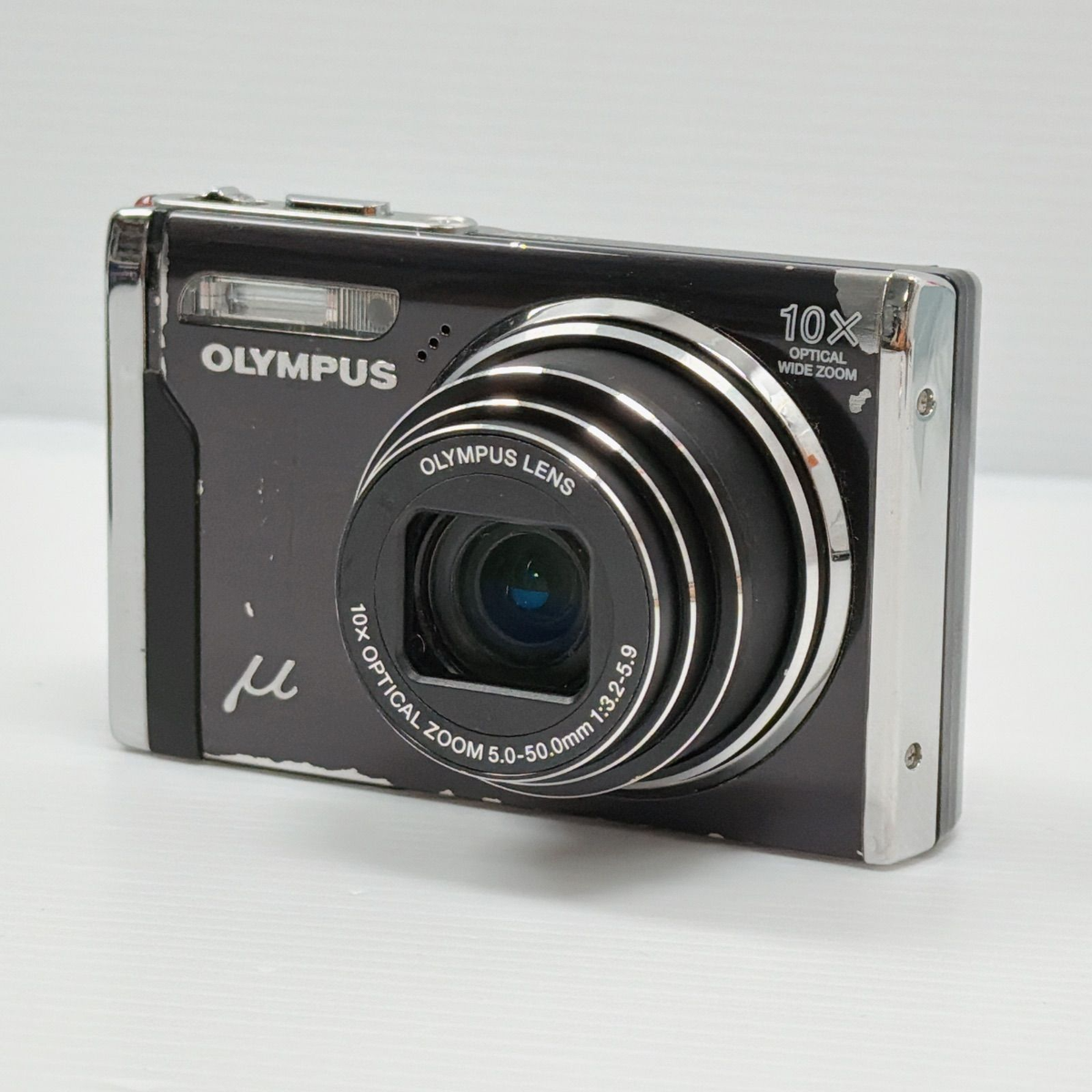 OLYMPUS μ-9000 Black Digital Camera Compact Tested Working with