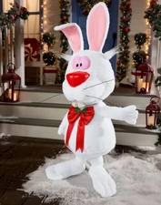 3 Ft 8 In Animated Hocus Pocus Frosty The Snowman Animatronic Christmas DΓ©cor