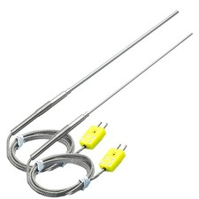K-Type Thermocouple Probe 12 in. Temperature Sensor -40 to 1100F TL1918SL