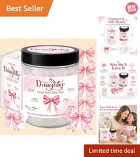 Inspirational Bible Verse Jar with 60 Cards - Perfect Gift for Your Daughter