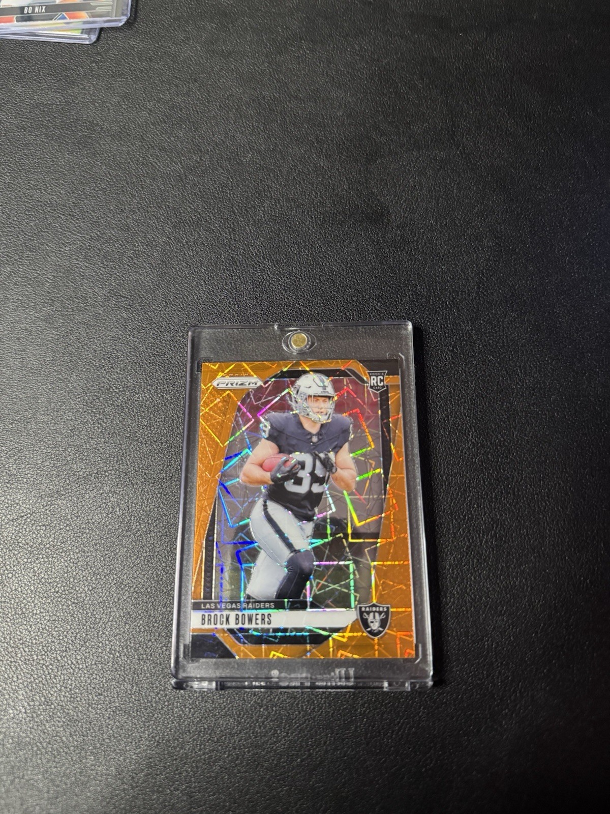 2024 Panini Prizm - Rookies Brock Bowers #315 Lazer Prizm (RC)