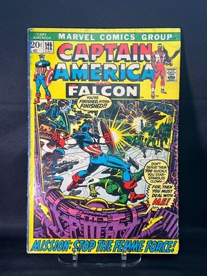 Captain America and The Falcon #146 (1972, Marvel)