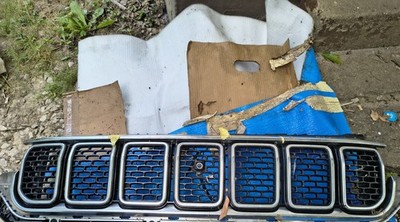 2022-2025 Jeep Grand Wagoneer Grille With Camera