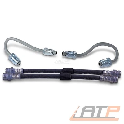 2x BREMSSCHLAUCH + BREMSROHR HINTEN FÜR VW BEETLE JETTA TOURAN - Bild 1 von 4