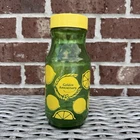 Vintage Anchor Hocking Golden Anniversary Green Glass Lemon Juice Jar