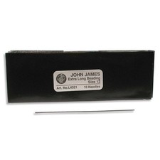 Beading Needles John James L4321-012 Size #12 Extra Long 10 pcs