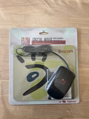ESCOM Retro Pc Mouse Inkl Mousepad Und Driver Diskette OVP/sealed