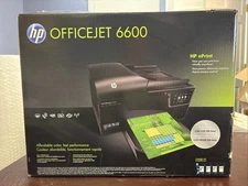 NEW IN BOX!! HP OfficeJet 6600 All-in-One Inkjet Printer !! DV