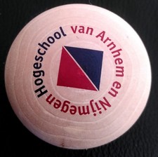 Jojo aus Holz, Werbung Han, Arnhem/Nijmegen Hochschule, unbenutzt