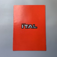 Morris Ital Range 1980 UK Market Sales Brochure