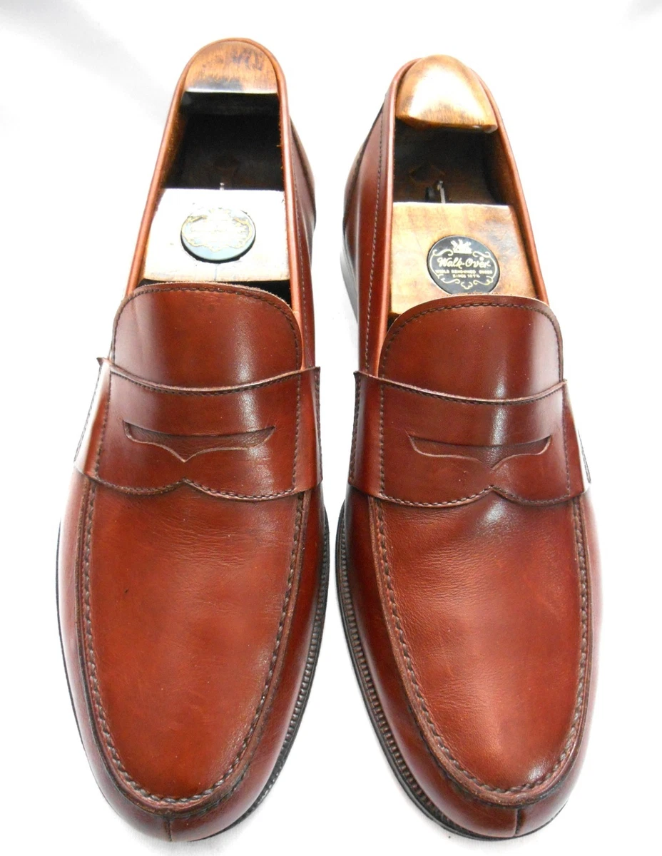 Moreschi Wingtip Brogue Oxford Shoes Mens 10.5 Cognac Leather Italy Shop Martino Oxford Wingtip | Luxury Men main image 4
