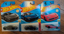 Hot Wheels Ferrari SF90 Stradale 1:64 Diecast Car 3 colors pack