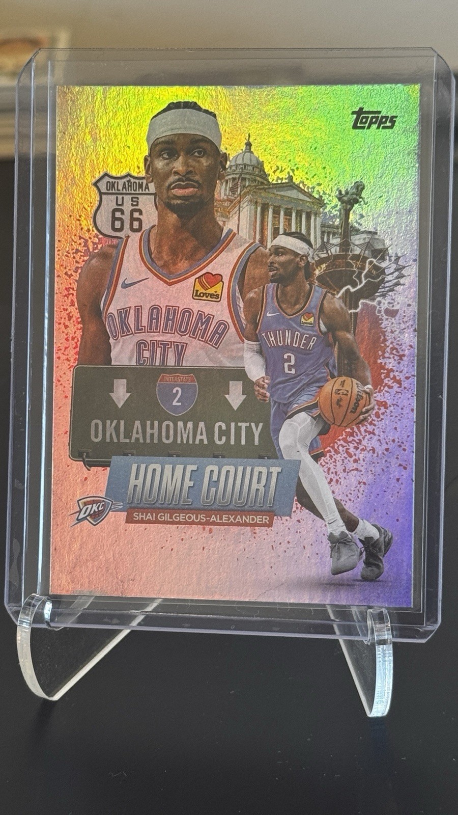 2025-26 Topps Basketball Shai Gigeous-Alexander Home Court Advantage Case Hit