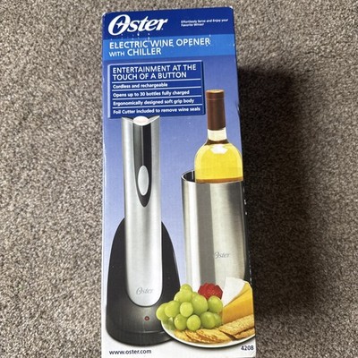 Oster Electric Wine Opener With Chiller Not Used