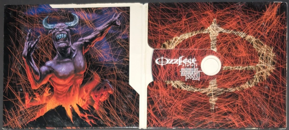 Ozzfest 2003 Summer Sampler CD Promo Compilation Foto 2 de 4