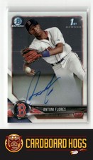 2018 Bowman Chrome #BCPA-AF Antoni Flores Boston Red Sox Autograph 1st Bowman