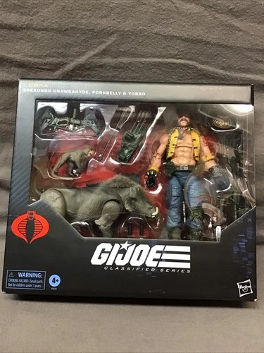 GI Joe Classified Series Cobra Dreadnok Gnawgahyde Porkbelly & Yobbo Set