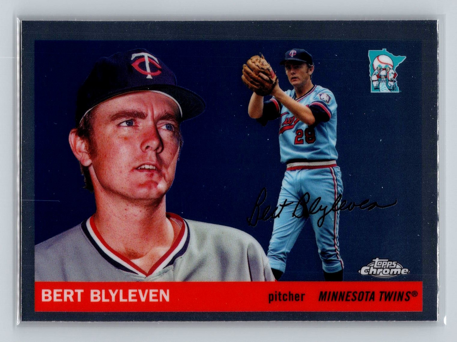 2025 Topps Chrome Platinum #452 Bert Blyleven Minnesota Twins