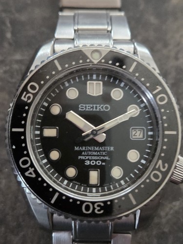 Seiko Marine Master SBDX017 Men's Watch Black Diver 300M + Extras USA Seller