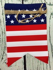 American Flag Bunting Banner 4th of July Decorations Patriotic Stars and Stripe