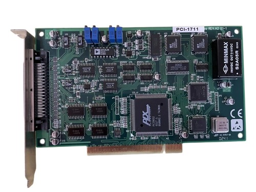 Advantech PCI-1711 100KS/s 12-Bit Multi-Function Data Acquisition Card Rev B1
