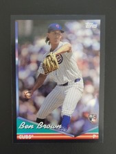 2024 Topps Archives - Ben Brown #226 Black Foil (RC) Chicago Cubs 