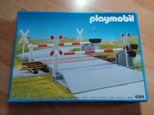 Playmobil 4364 Leerkarton OVP Bahn&uuml;bergang ohne Inhalt