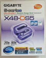 Gigabyte X48-DS5 motherboard + Intel Core2 Quad Q9650 CPU