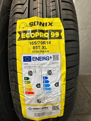 2x Sonix EcoPro 99 165/70 R14 85T XL Sommerreifen (2 Stück)