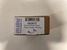 ICO Volkano V63073 Summit Pivoting Wall Mounted Toilet Paper Holder - Chrome