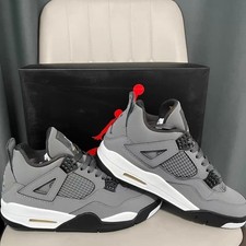 Jordan 4 "Cool Grey" Retro Men's Mid Top Basketball Shoes