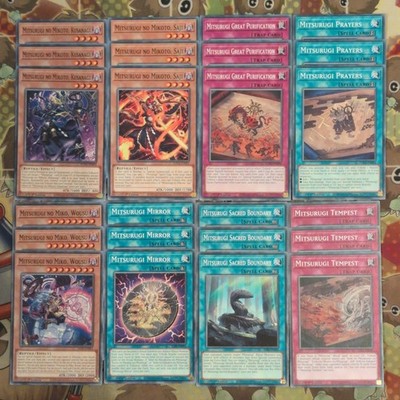 24cd Mitsurugi Common Deck Core SUDA/ALIN YuGiOh Mint Playset Deck Enhancement