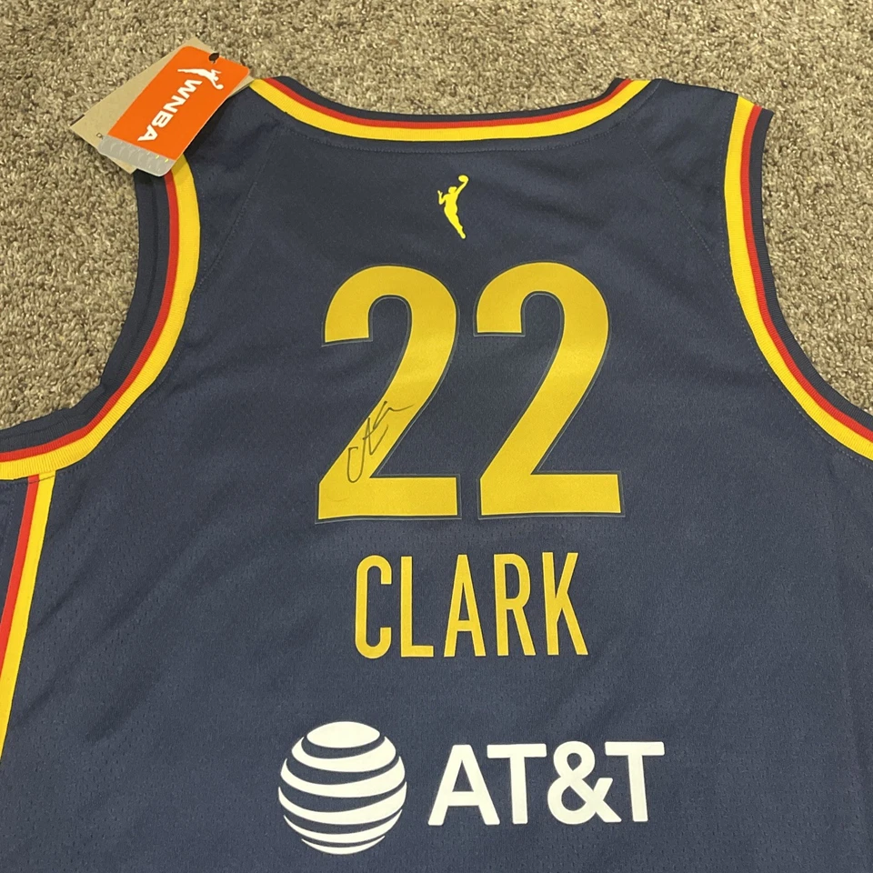 Caitlin Clark Signed Authentic Indiana Fever WNBA Basketball Jersey AUTO  - Image 2 of 4