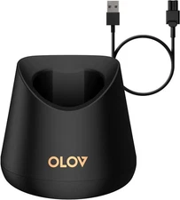 Replacement Charging Base for OLOV Groin Hair Trimmer, USB Recharge Dock & Charg