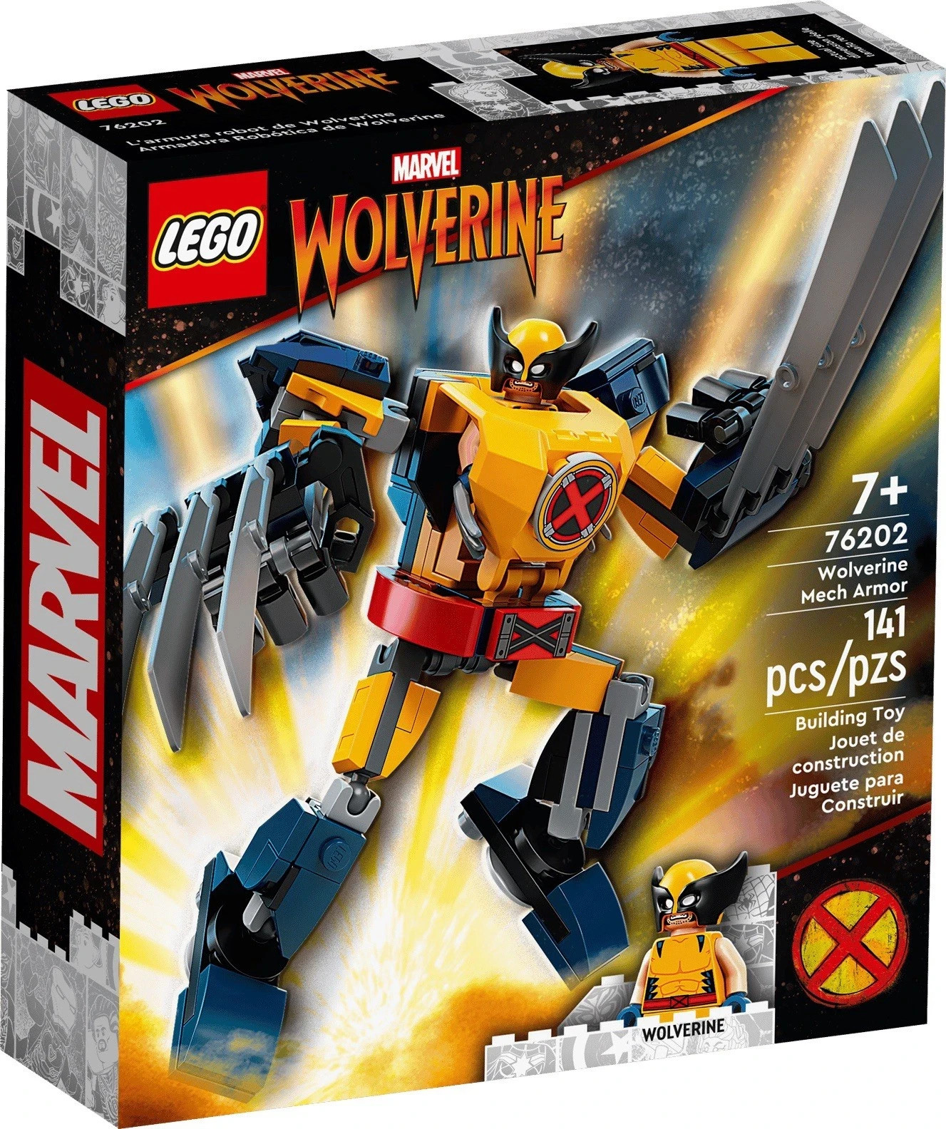 Lego 76202 Marvel Wolverine, NEW & SEALED, FREE POST TO UK