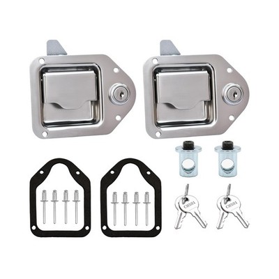 Newace Truck Tool Box Latch Replacement 2 Pack,304 Stainless Steel Paddle Han...