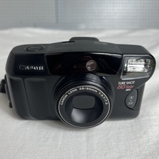 Canon Sure Shot 80 Tele 35mm Film Camera Point & Shoot 38mm f/3.7 80mm TESTED