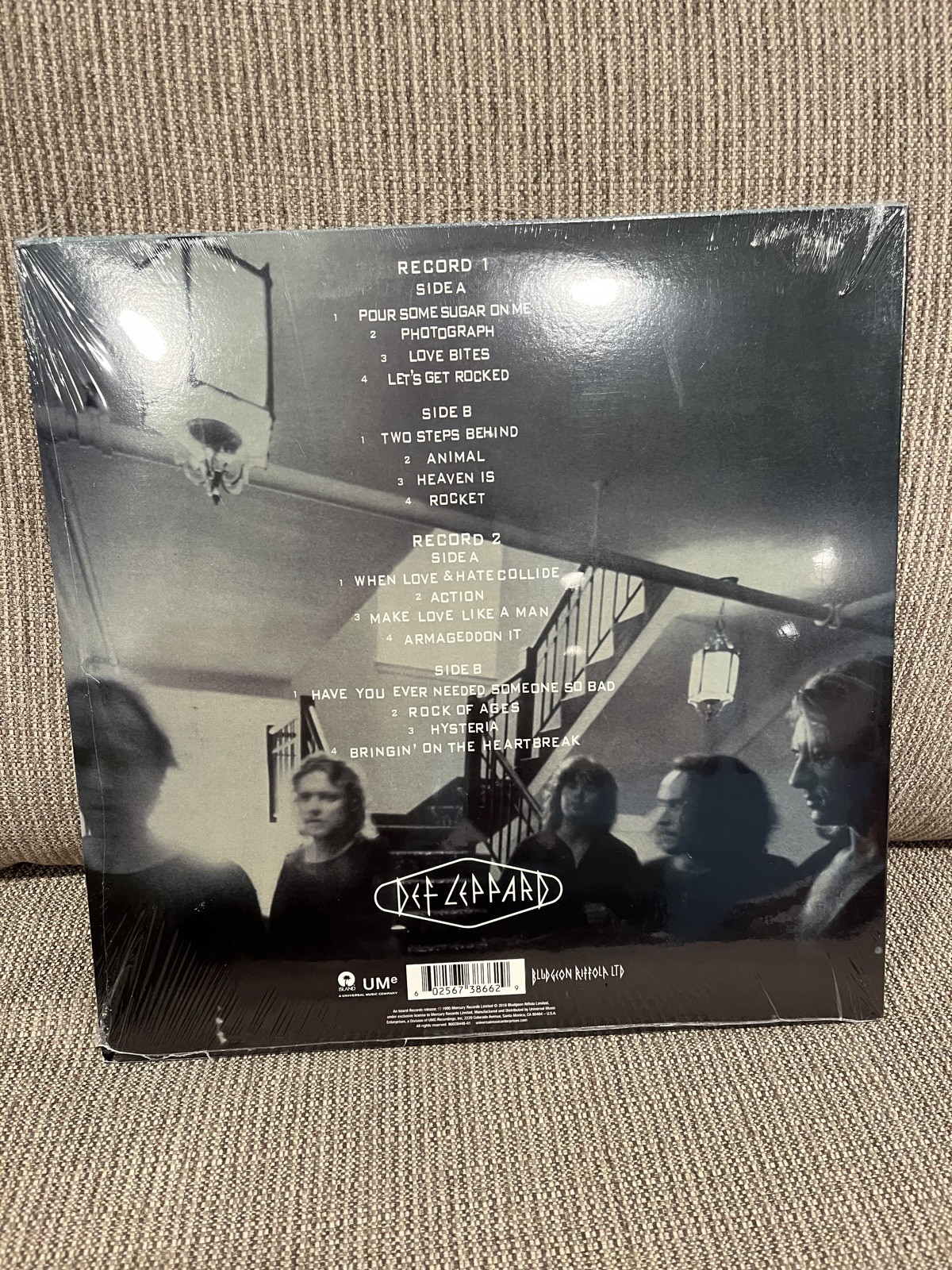 SEALED Def Leppard Vault Greatest Hits 1980-1995 Vinyl 180g In Shrink 2018 NIP 