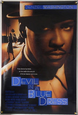 devil in a blue dress movie poster DEVIL IN A BLUE DRESS