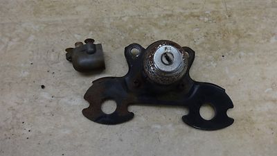 1972 yamaha ls2 100 rd twin Y638~ gauge mount bracket w ignition switch