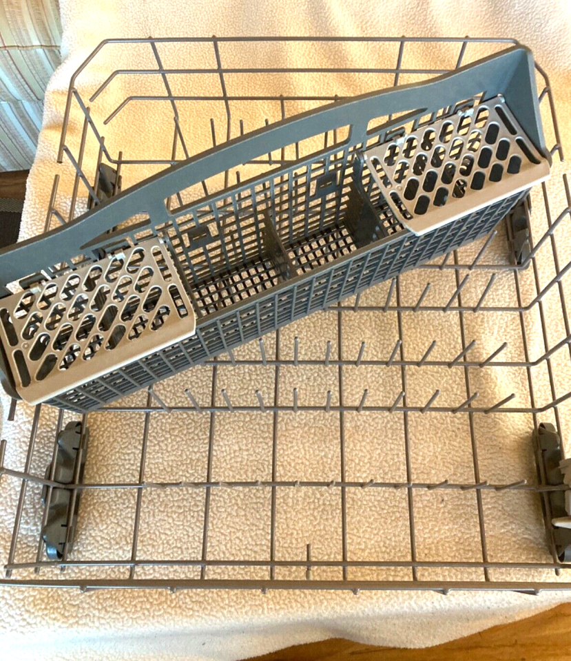 Kenmore 665 Dishwasher Upper Rack Silverware Tray Extra Wheels eBay