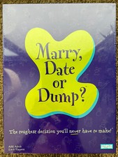 Marry Date or Dump Board Game by Parker Brothers NEW