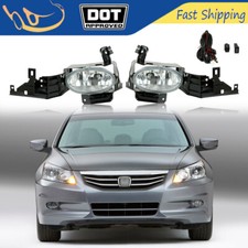 For 2011-2012 Honda Accord Sedan Led Fog Lights Bumper Driving Lampsswitch Kit For 2011-2012 Honda Accord Sedan Led Fog Lights Bumper Driving Lampsswitch Kit