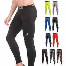 ARMEDES Men's Compression Pants Baselayer Cool Dry Tights Shorts 161