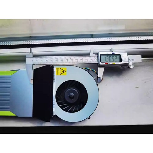 1 pièce neuve compatible avec Nvidia RTX6000 RTX8000 carte graphique turbo ventilateur dissipateur thermique - Photo 3/5