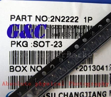 100PCS MMBT2907 2907  TRANSISTOR GP PNP AMP SOT-23 NEW