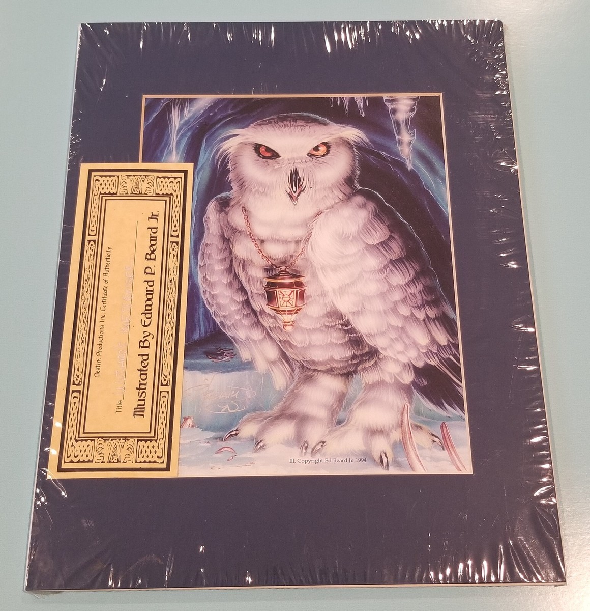 Artist Edward Beard Jr. Signed Autographed Print Wizard's