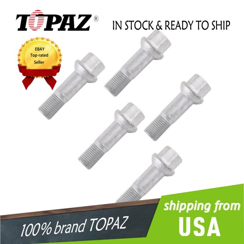 5 PCS Wheel Lug Bolts Nuts KIT fit Mercedes Benz W220 W204 W164 W251 0009905307