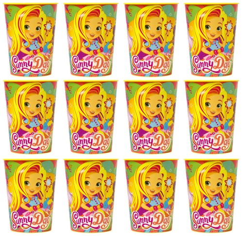SUNNY DAY Birthday Plates Napkins Cups Favors Decorations Tablecover - Picture 7 of 22